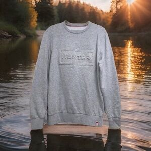 ◼️ Hunter Original | Crewneck /Gray | Fit: Men S or Women M/L